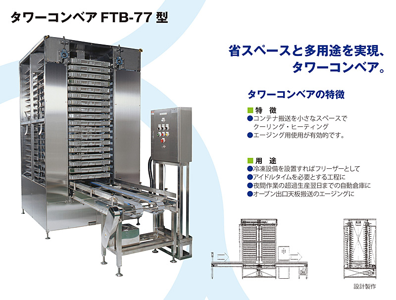 タワーコンベア